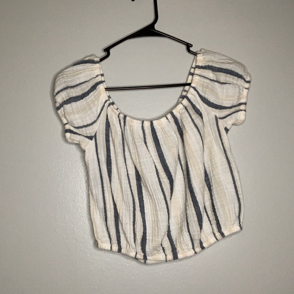 Off The Shoulder Crop Top